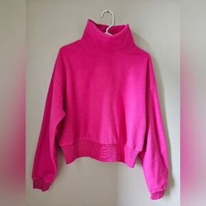 Performance Microfleece Mock Neck Sweatshirt